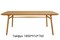 Стол Тайфун 1800х910х760 массив дуба Серебристо-серый СТОЛ15